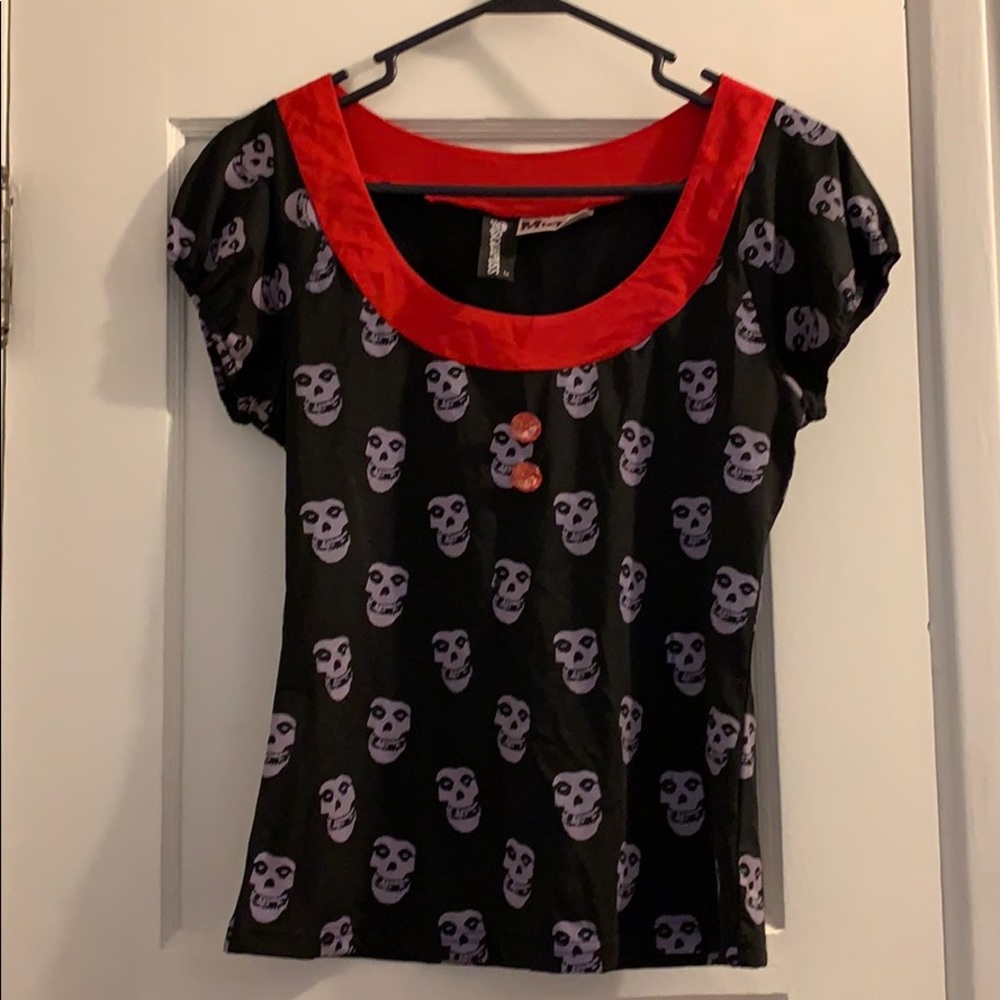 Sourpuss Misfits top medium